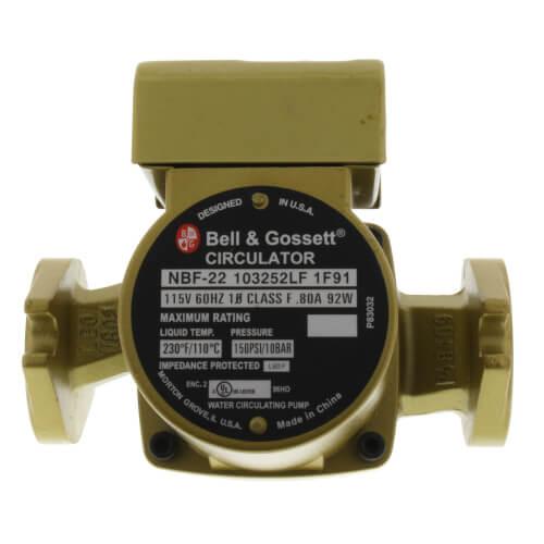 NBF-22 BRZ 1/25HP 115/1 2940 LEAD FREE