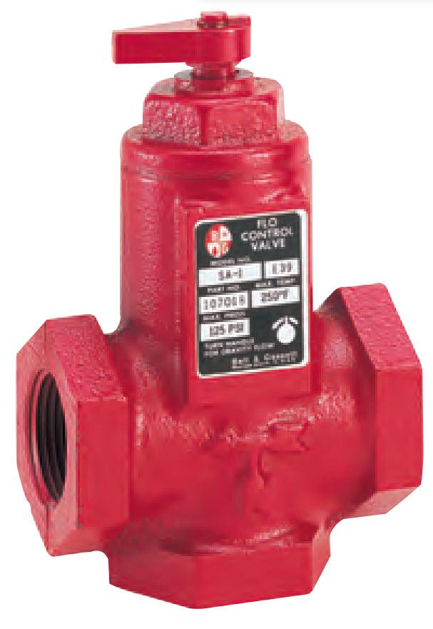 SA-3/4 Flo-Control Valve .75 IN. NPT Straight-Angle