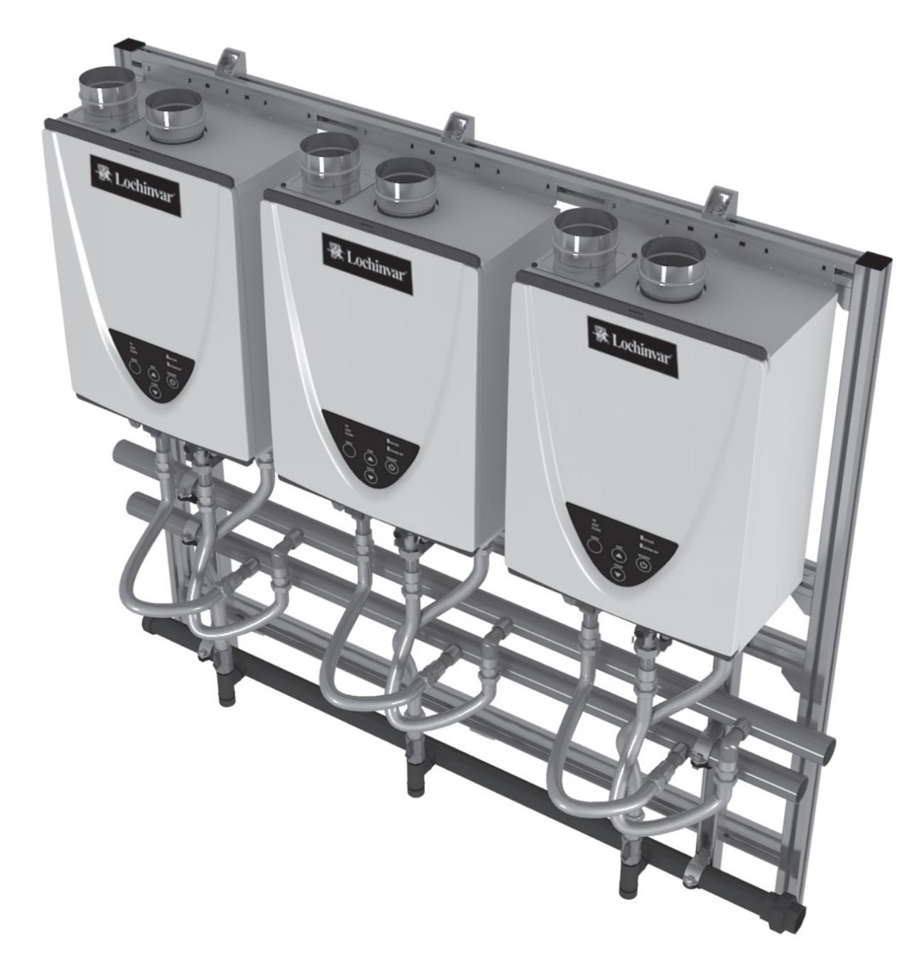 Commercial Rack Systems for Tankless Water Heaters