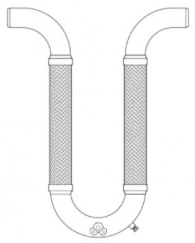 Two-Leg U Style Loop TLUW3