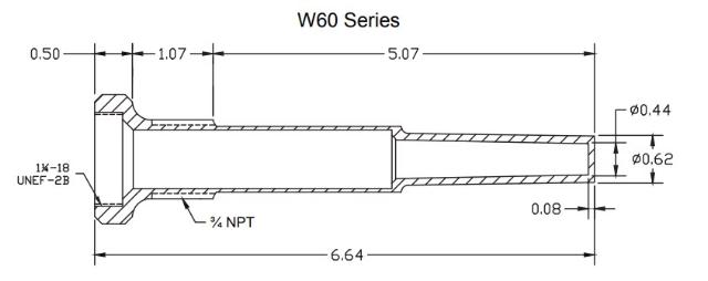 W60B-Industrial Thermowell