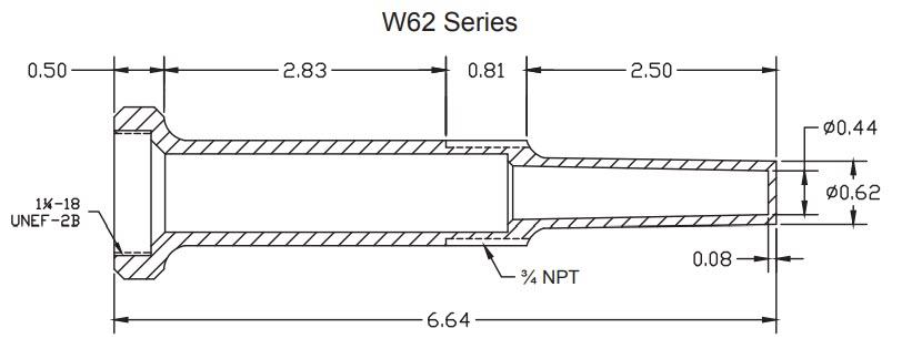 W62B-Industrial Thermowell