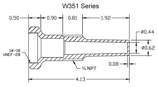 W351B-Industrial Thermowell