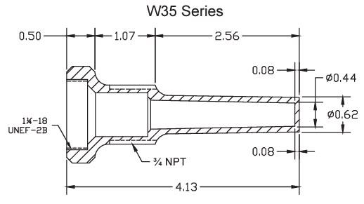 W35B-Industrial Thermowell